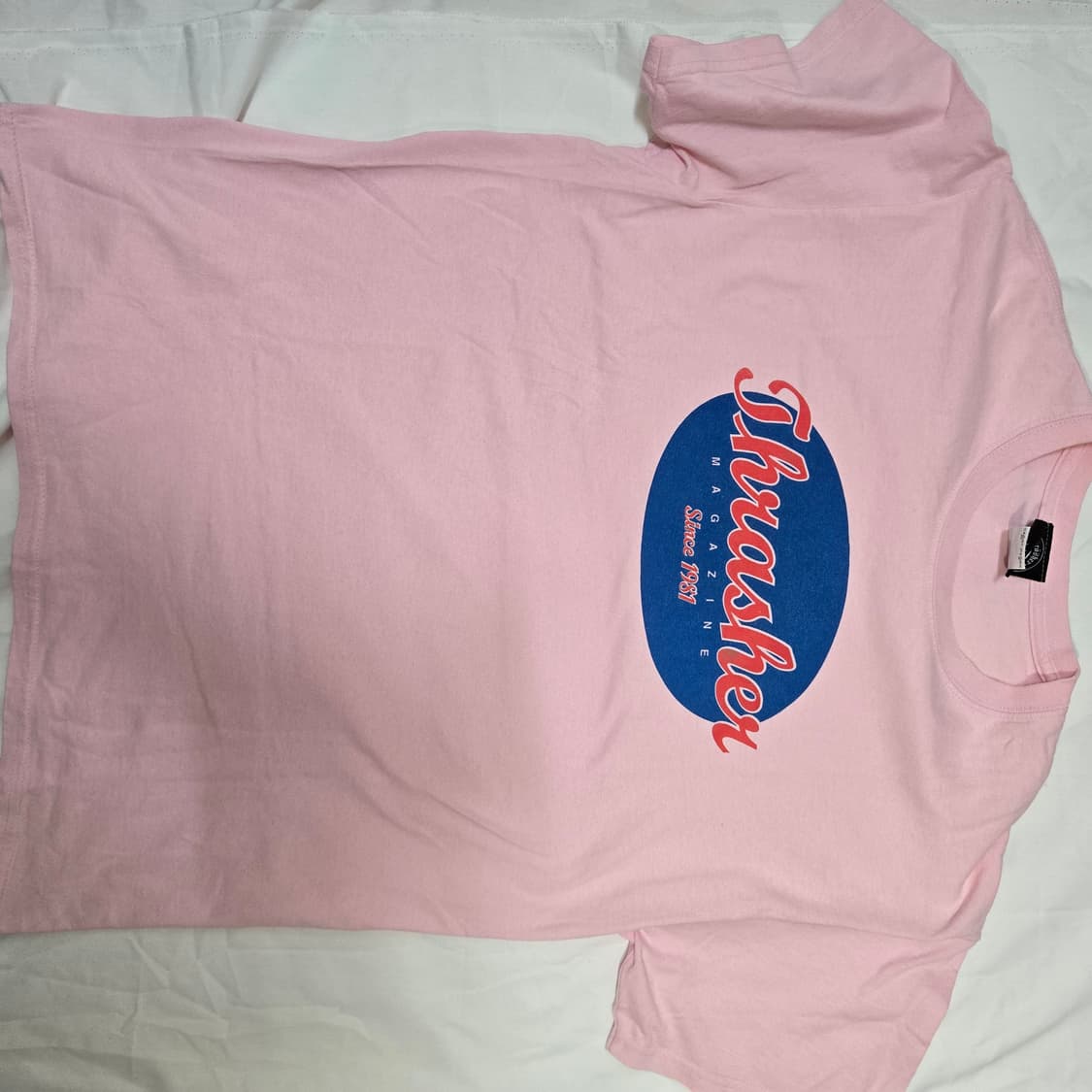 트레셔 핑크 반팔 티셔츠 상품이미지4