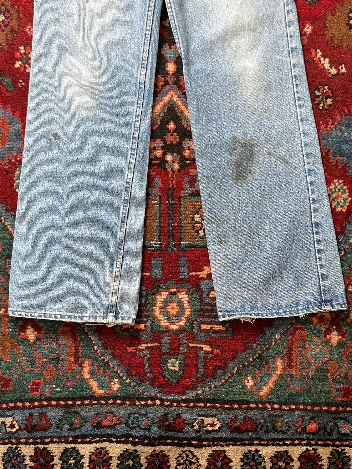 80's USA Made 빈티지 리바이스 517 오렌지탭 부츠컷 상품이미지7