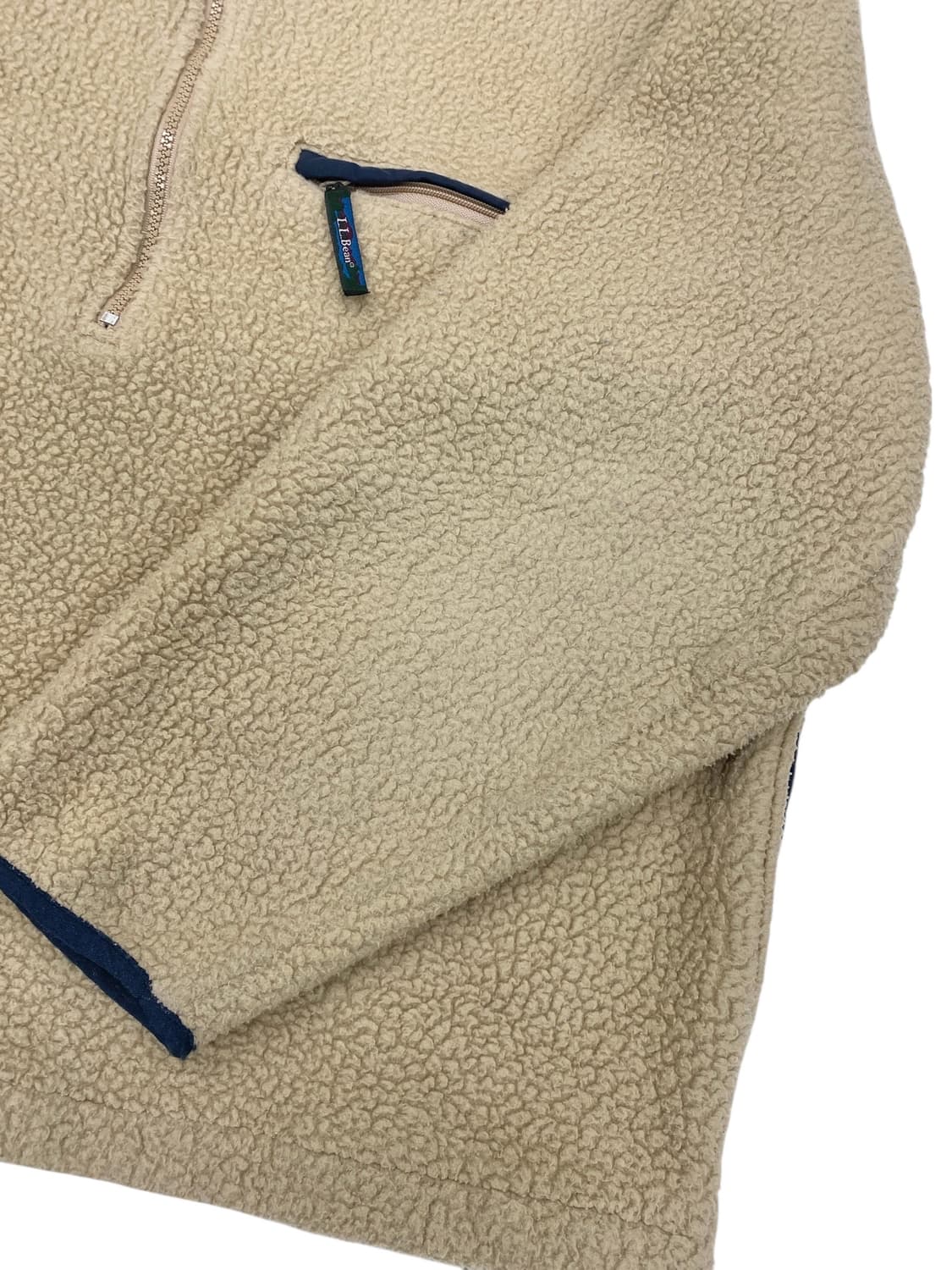 8-90’s 엘엘빈 플리스 하프집업 풀오버  상품이미지8