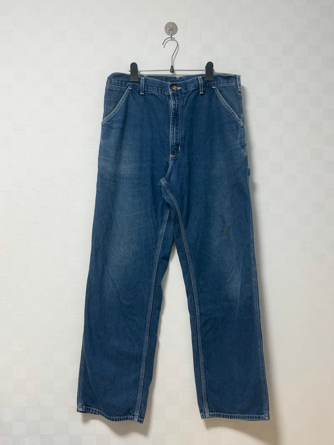 칼하트 데님싱글니카펜터팬츠 38x32 상품이미지2