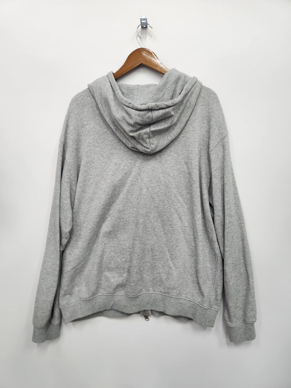 Critic 그레이 로고 후드집업 상품이미지4