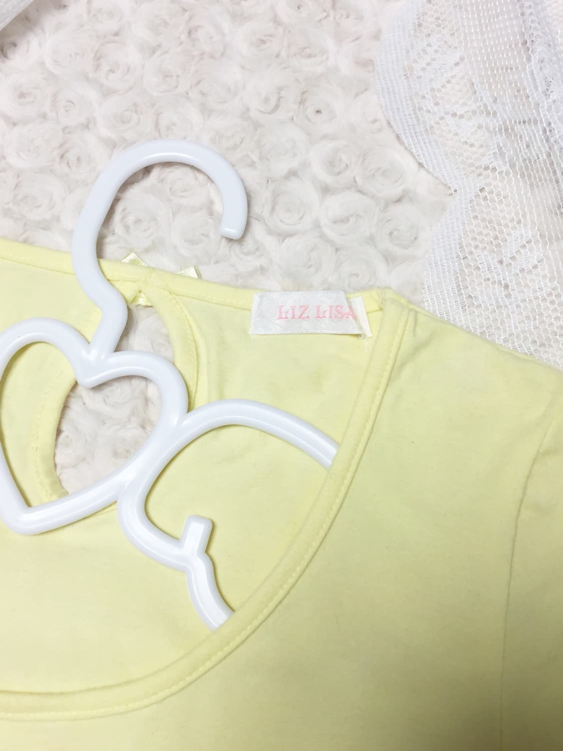 빈티지 리즈리사 히메갸루 반팔티 상품이미지2