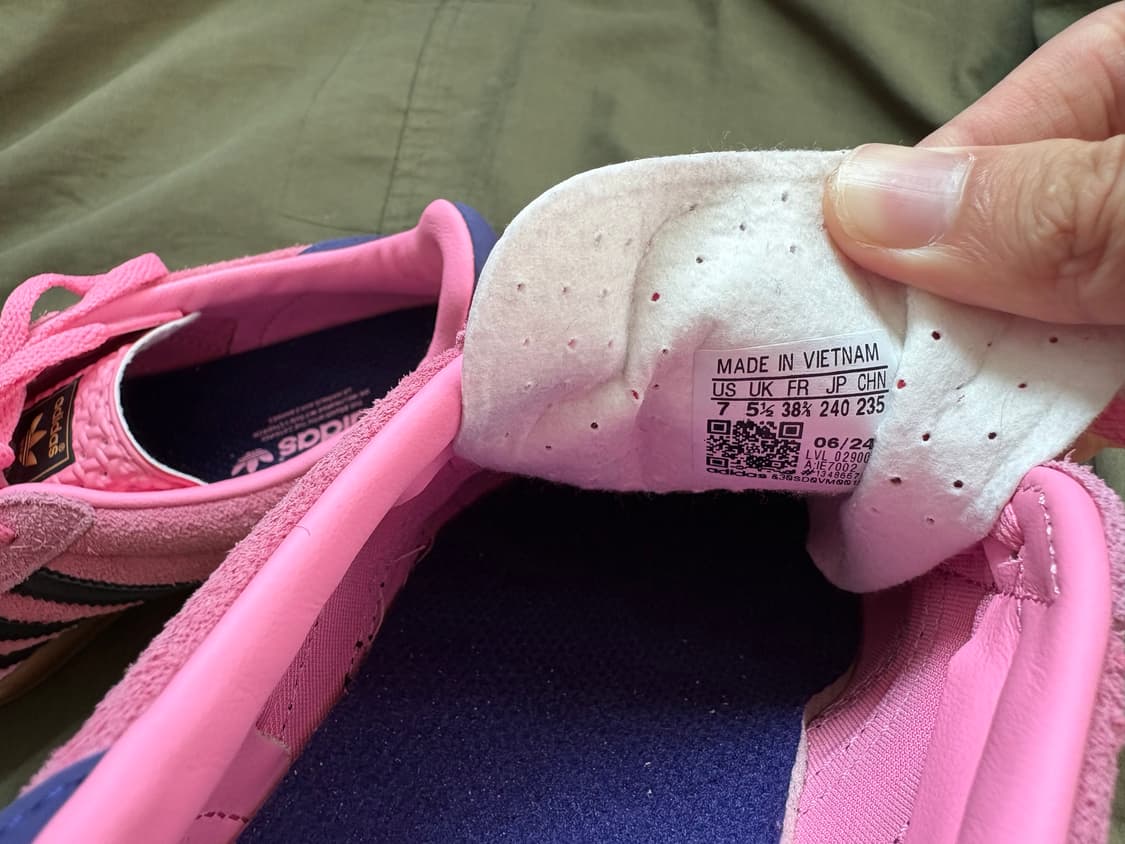 아디다스 가젤 인도어 핑크 상품이미지5