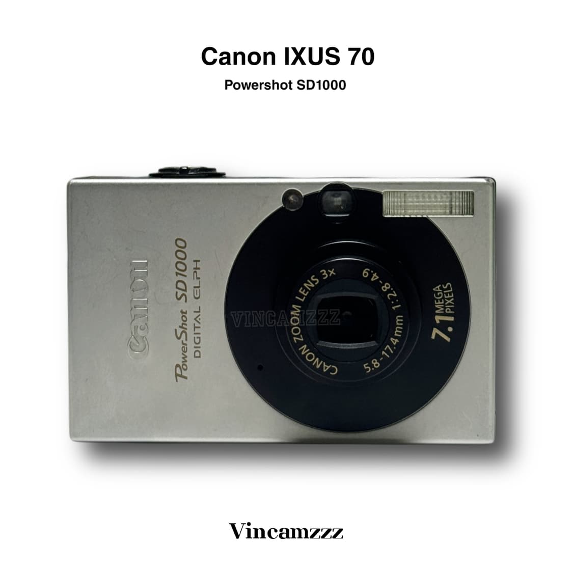 [강민경디카]Canon 캐논 익서스 IXUS 70 (파워샷 SD1000) 상품이미지3