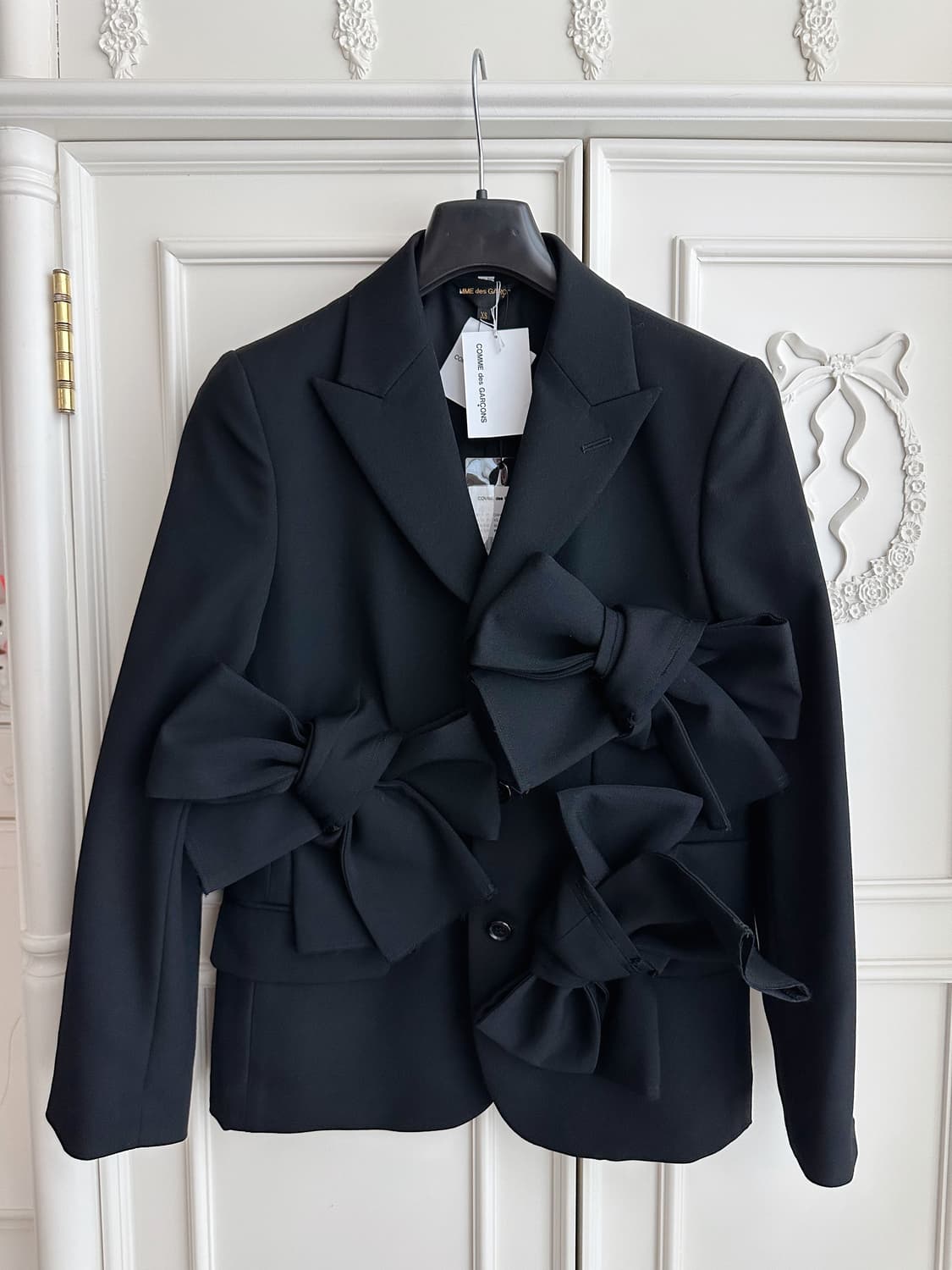 24aw Ribbon applique Blazer 상품이미지9