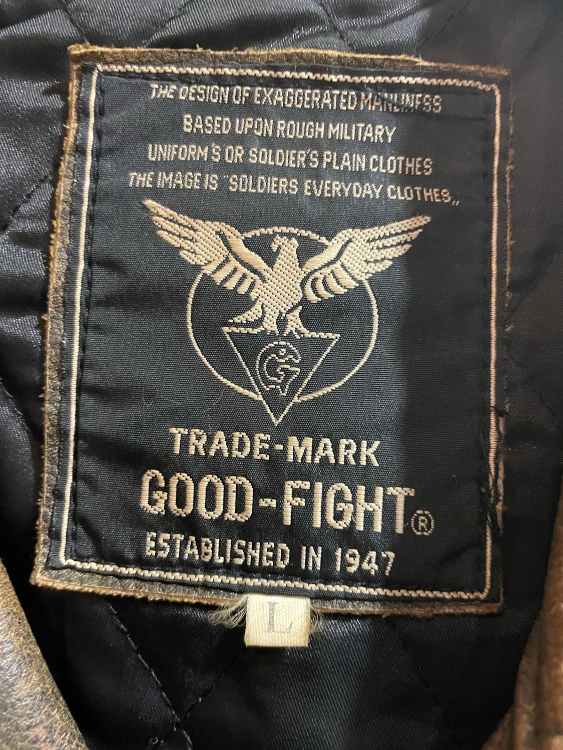 Goodfight leather jacket 상품이미지3