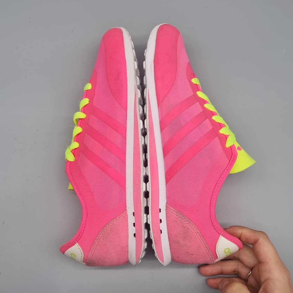 아디다스 네오 핑크 여성 운동화250 상품이미지5
