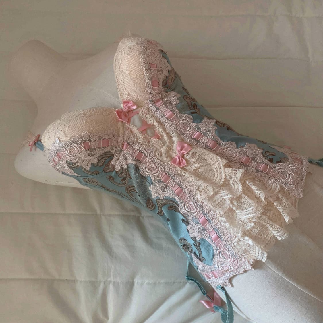 에블린 eblin 에블린 코르셋 대장 페어리 빈티지 코르셋 상품이미지1