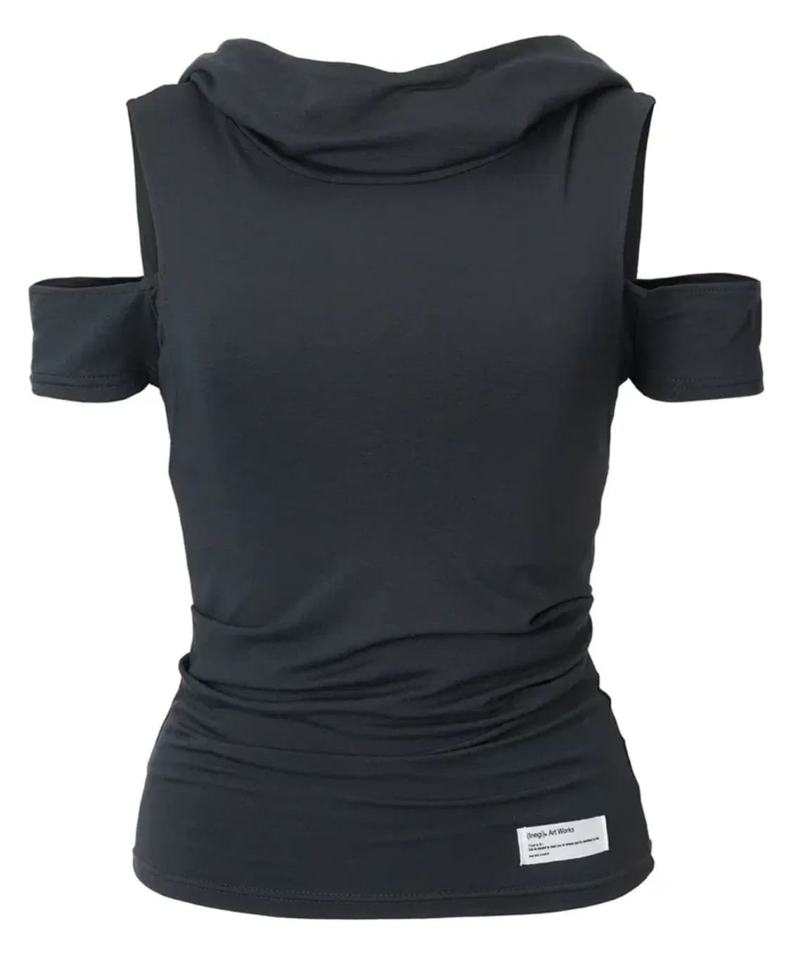 이네기 Muted Hoodie Top 네이비 상품이미지3