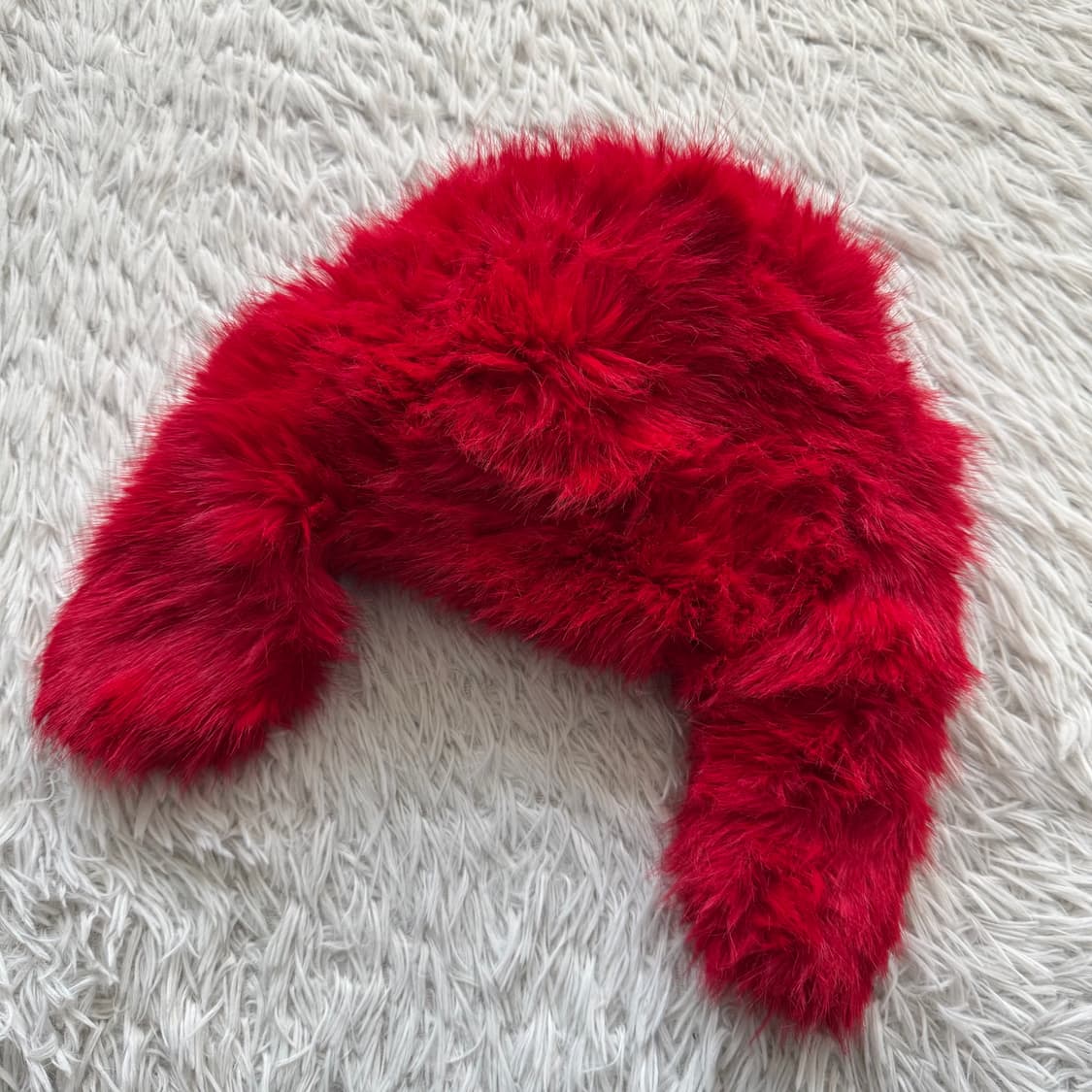 GD 일본빈티지 털 모자 빈티지털모자 권지용 빨깐 모자 남여공용 free 상품이미지3