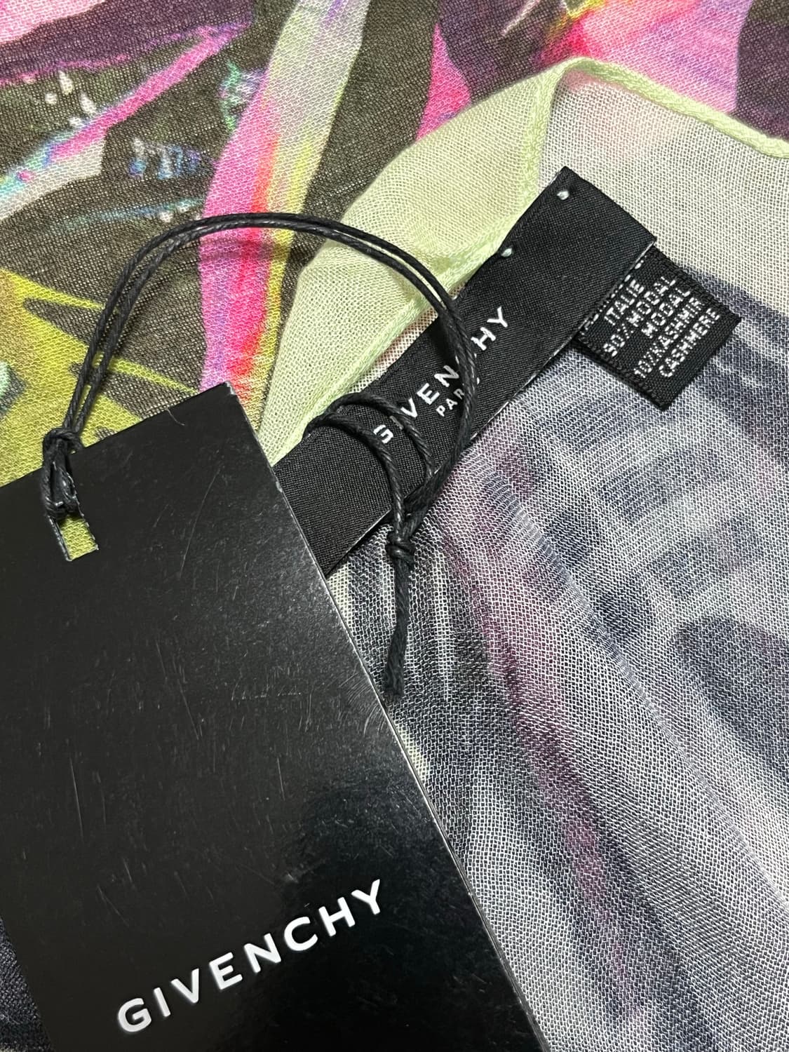 @새상품@ 지방시 런웨이 로보트 파라다이스 빅 스카프 상품이미지4