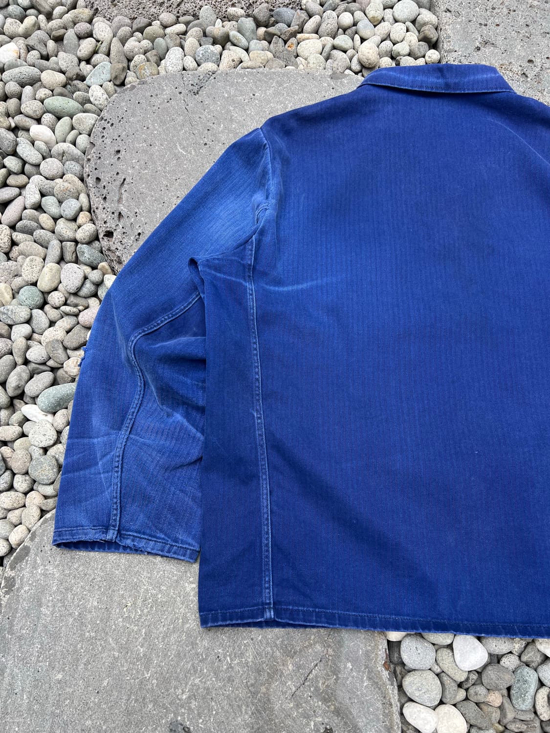 HARD FADED REPAIR HBT 썬페이드 헤링본트윌 프렌치워크자켓 상품이미지8