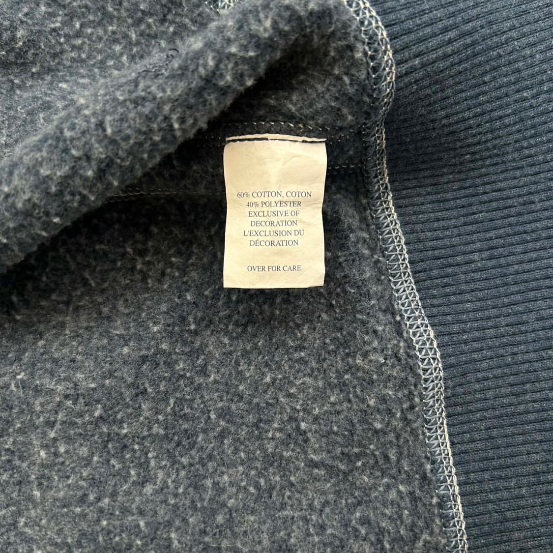 아베크롬비 y2k 대대장 작사 네이비 걸즈 후드집업 희귀져지(M) 상품이미지8