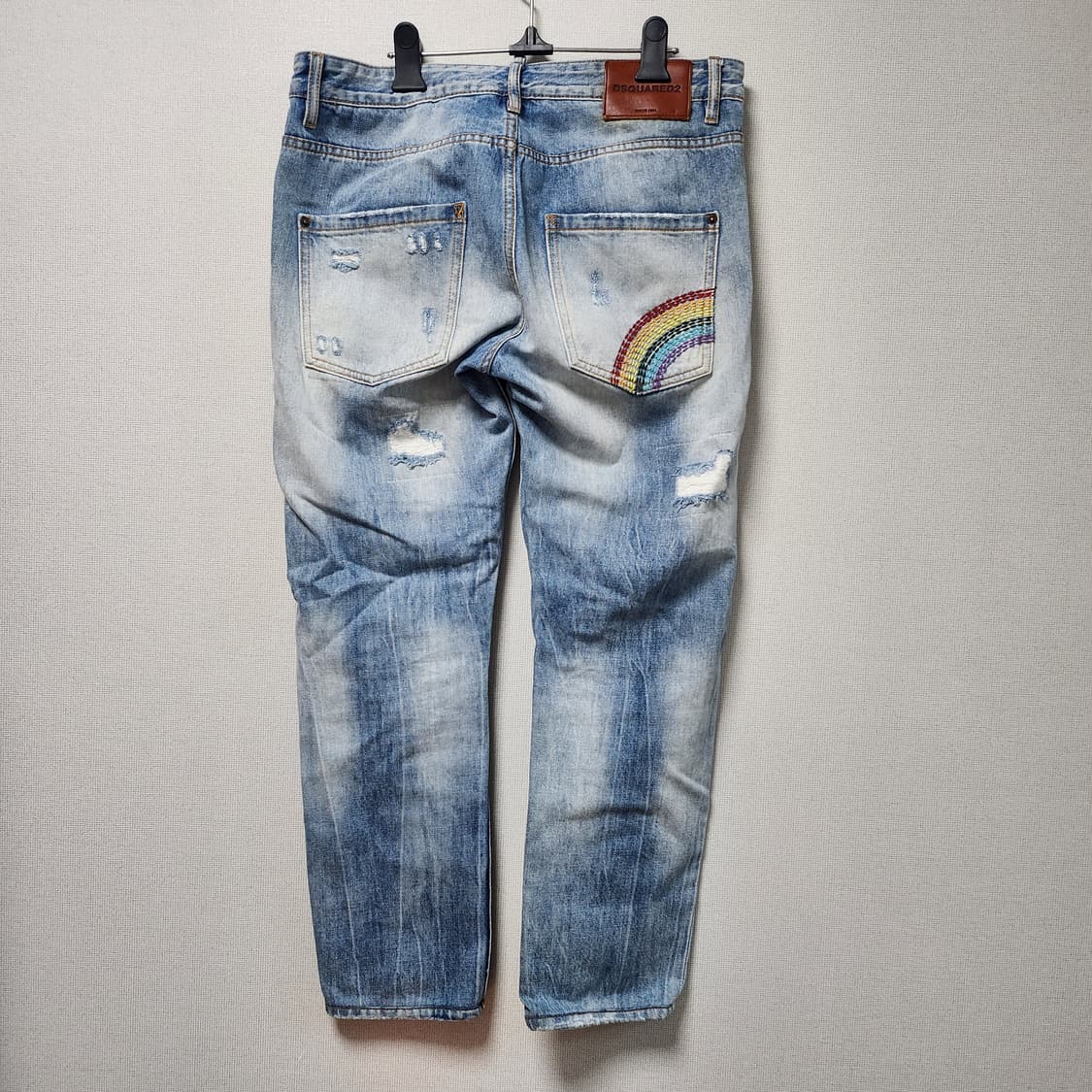 [33~34인치] 디스퀘어드2 데님 청바지 워싱 데미지진 50사이즈 상품이미지2