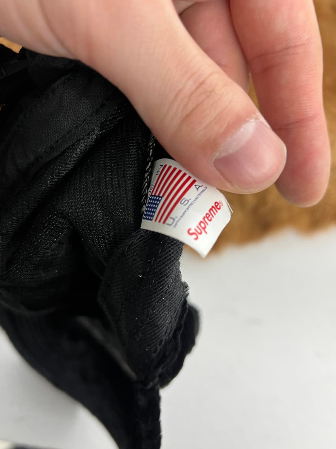 슈프림 벨벳 캠프캡 상품이미지6