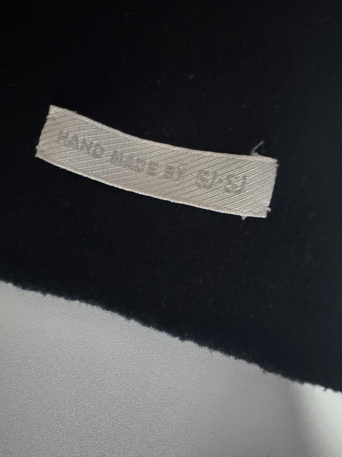 여성 한섬 SJSJ 핸드메이드 울 스커트 29.1인치 블랙 상품이미지5