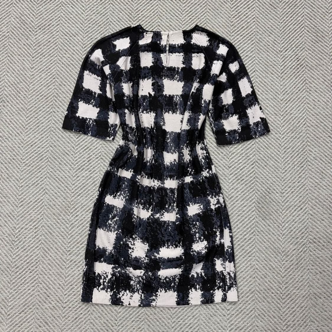 소니아리키엘 체크 패턴 원피스 v2380 상품이미지2