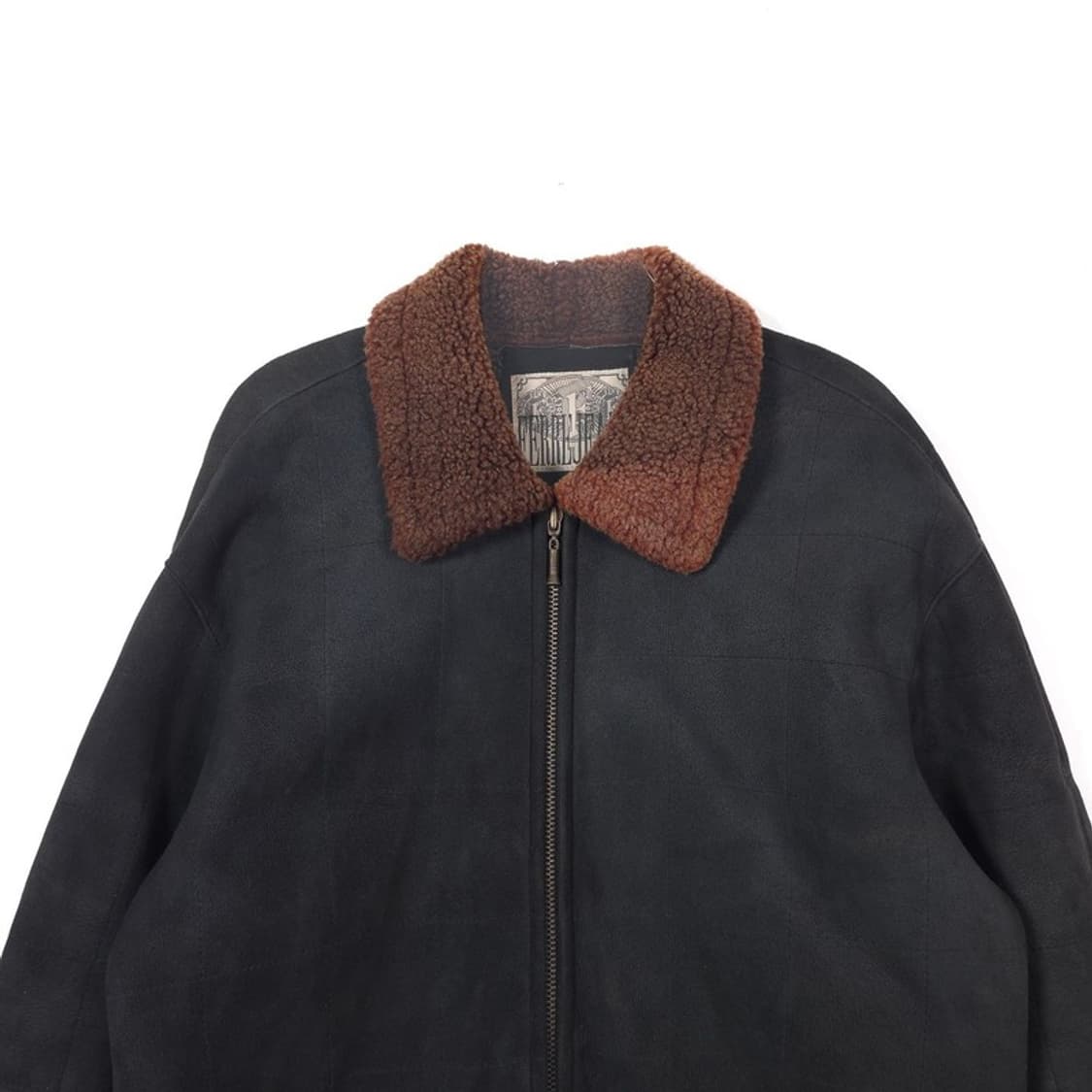 페레진 90s 아카이브 리얼 양털 무스탕 자켓 L 상품이미지3