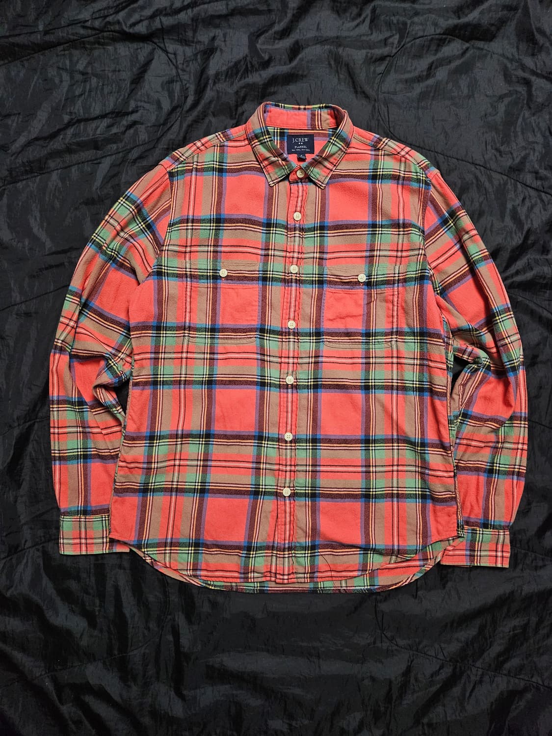 J.Crew 플란넬 체크 셔츠 M 상품이미지1