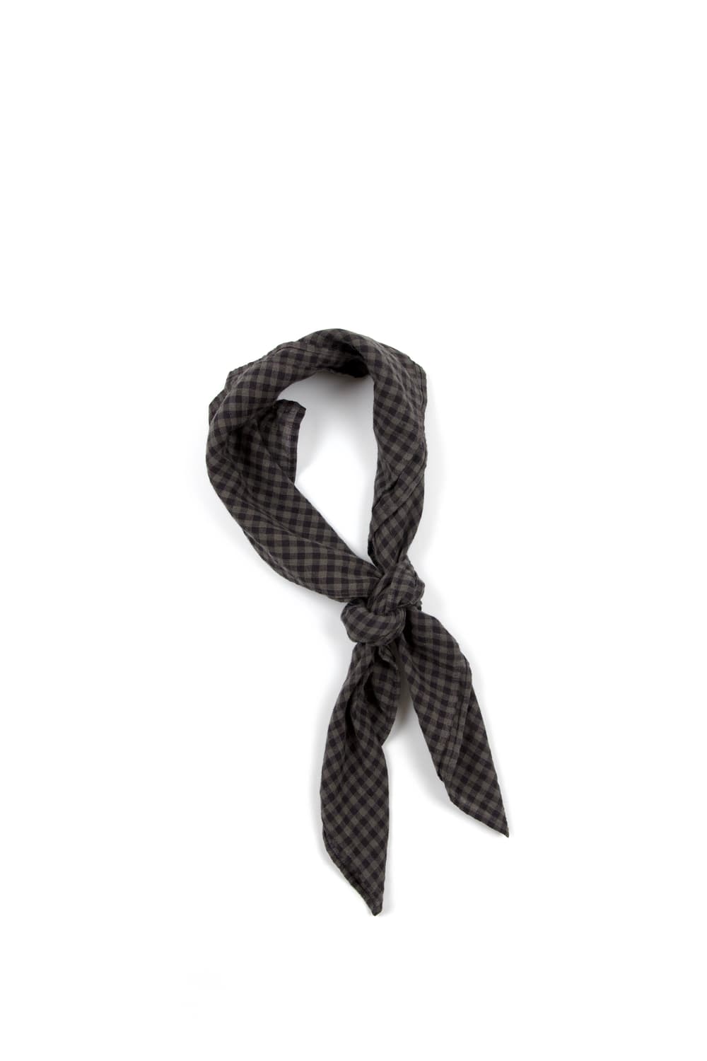 ts(s) 코튼 린넨 체크 스카프 상품이미지2