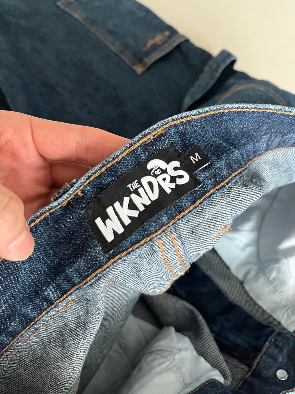 위캔더스 데님 카펜터 팬츠 상품이미지4