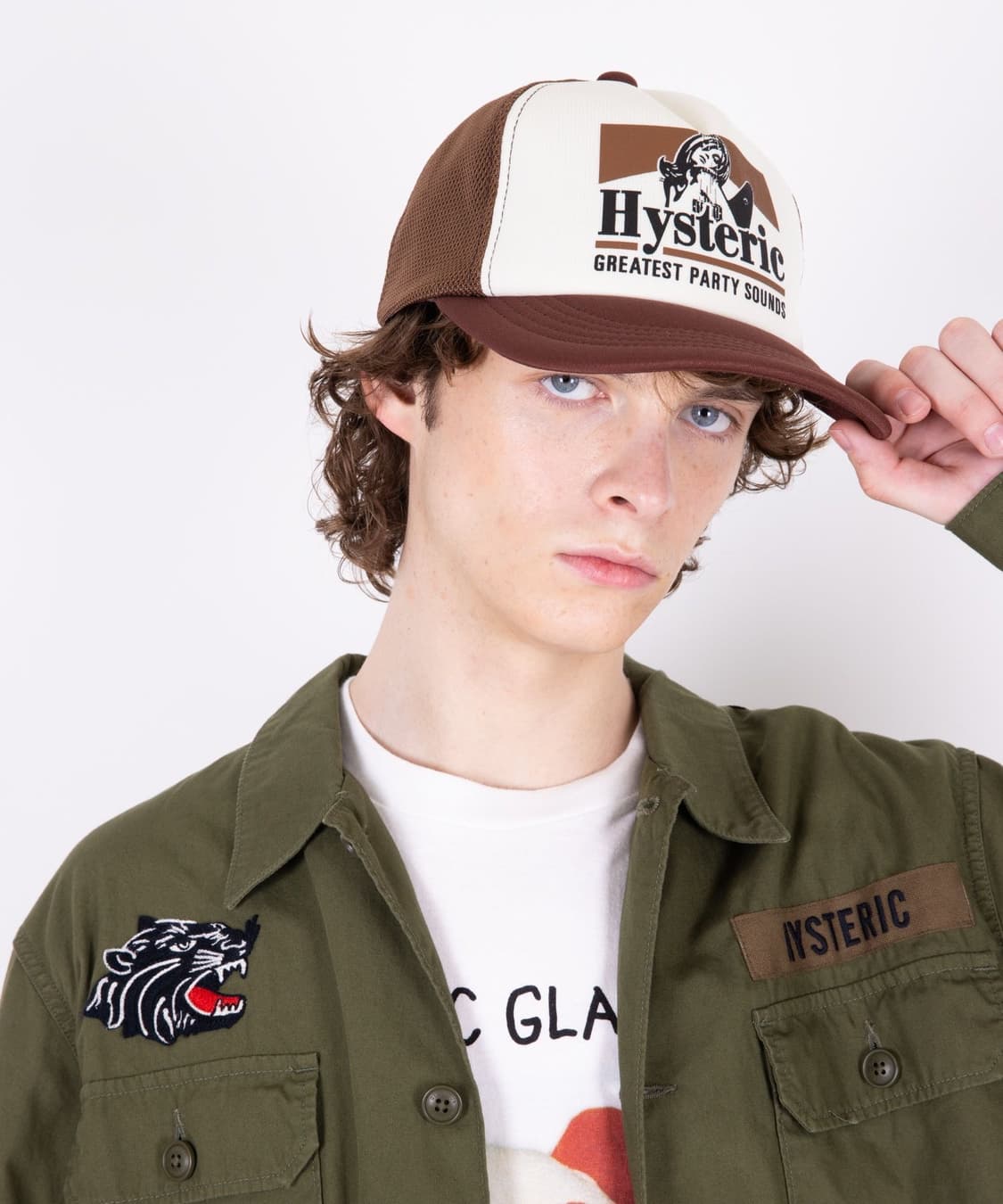 [국내배송/미개봉새상품]  히스테릭글래머 기타걸 모자 트러커 상품이미지2