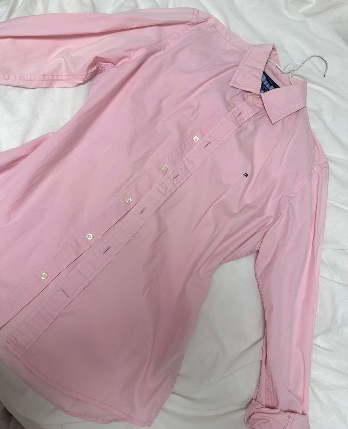 타미힐피거 핑크셔츠 상품이미지3