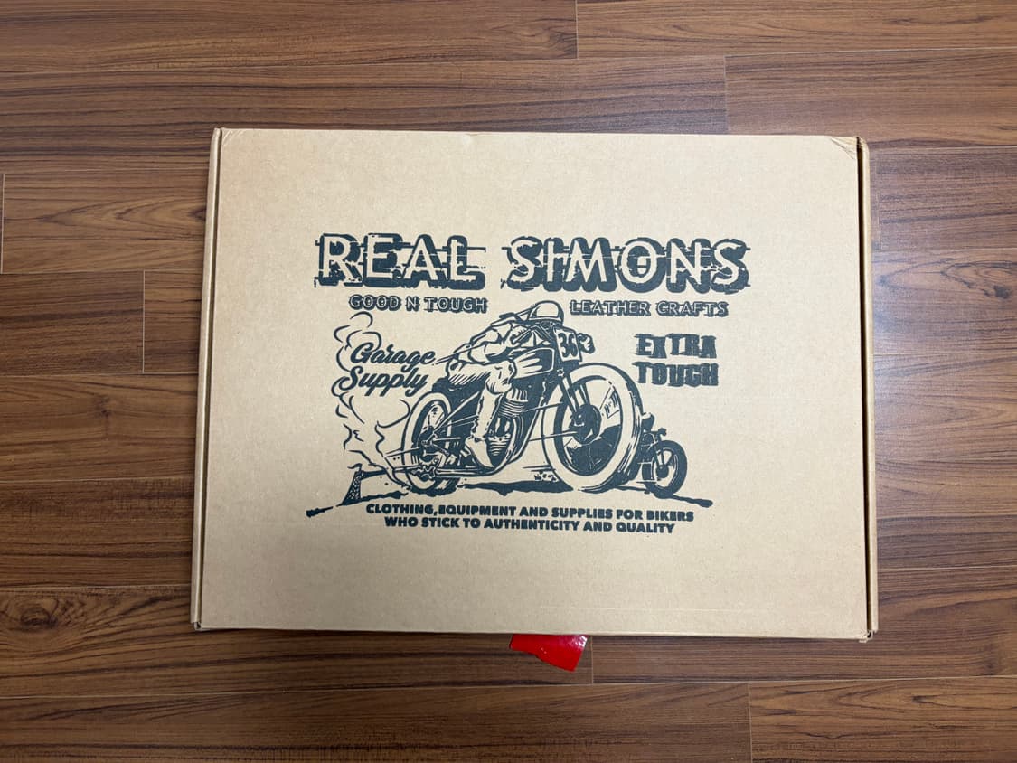 Real Simons(리얼 시몬스) 홀스하이드 스포츠자켓 상품이미지3