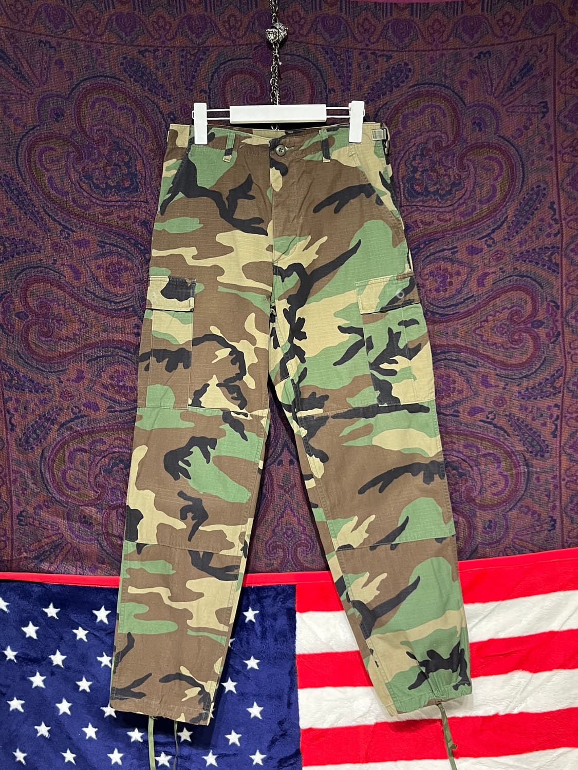 미군 우드랜드 립스탑팬츠  상품이미지1