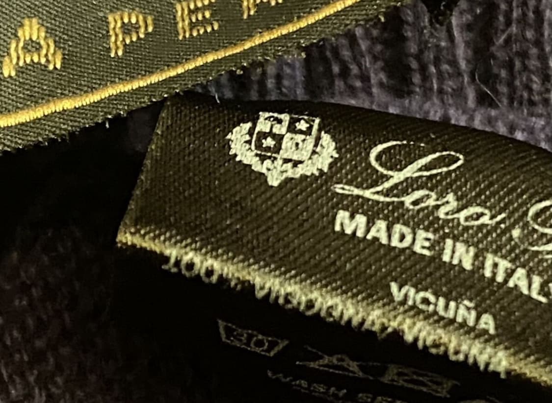 LORO PIANA 로로 피아나 크루넥(비쿠냐-페루)48 사이즈-해외발송 상품이미지9