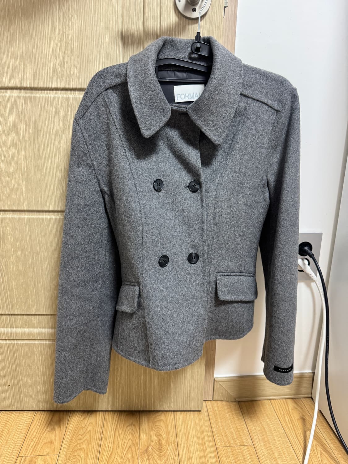 핸드메이드 울코트 상품이미지2