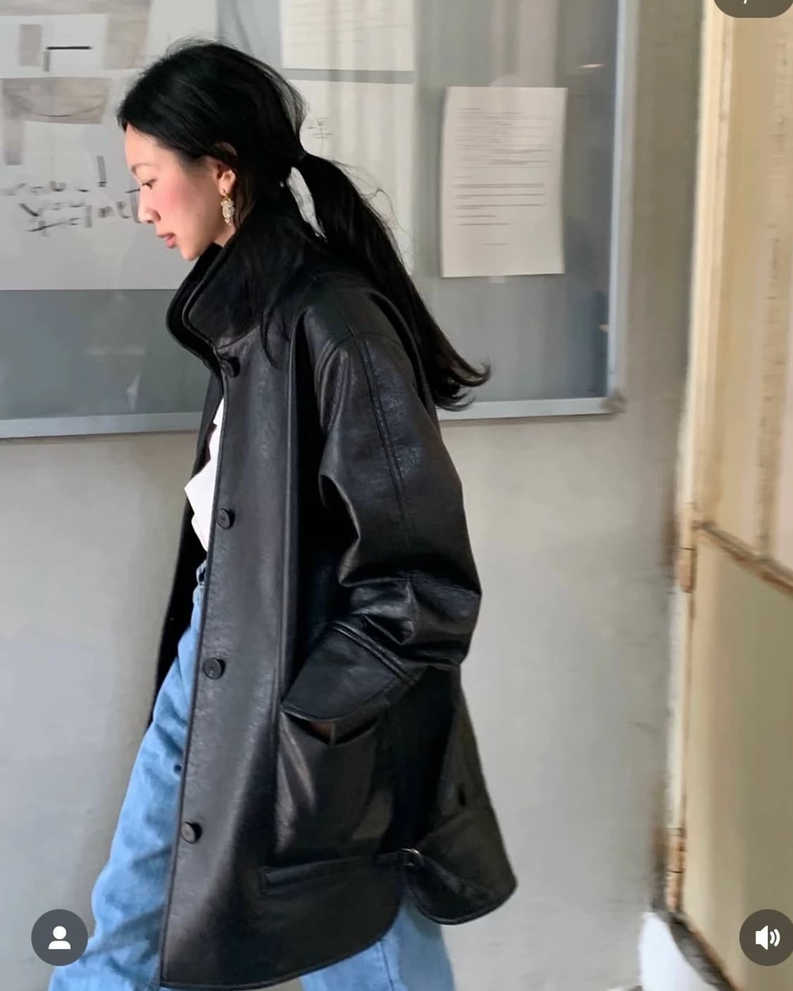 파르벵 레더 자켓 상품이미지2