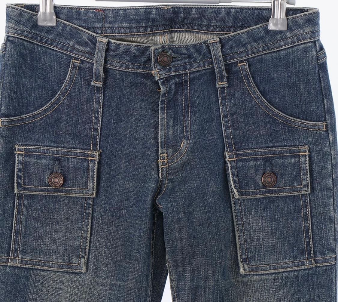 마우지 데님 팬츠 35cm 상품이미지2