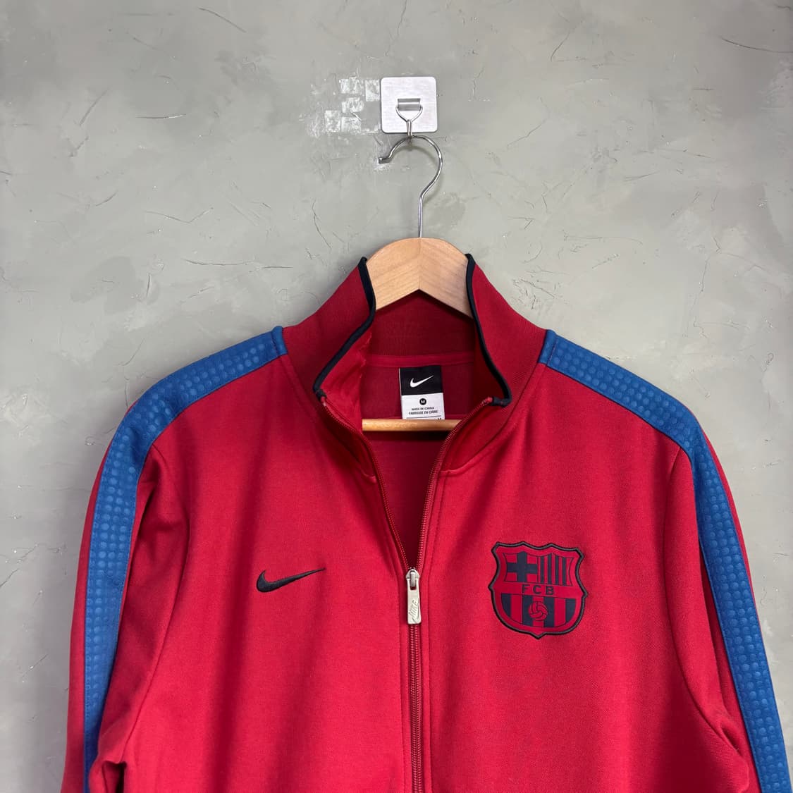 나이키 바르셀로나 져지 트랙탑 버건디 상품이미지2