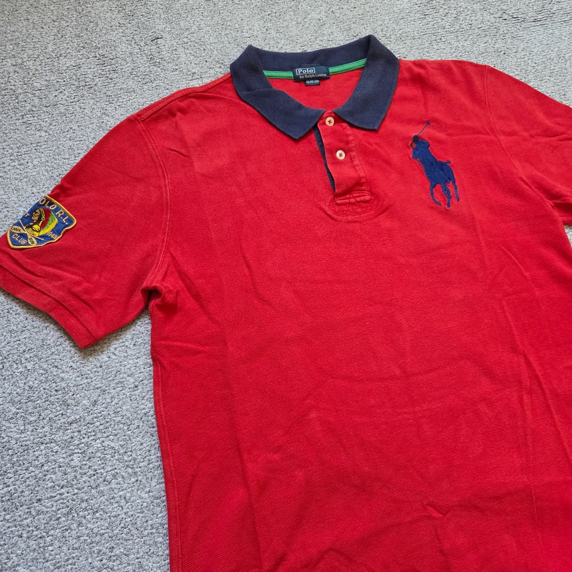 Polo 빅포니 반팔 카라넥 티셔츠 M(95) 상품이미지2