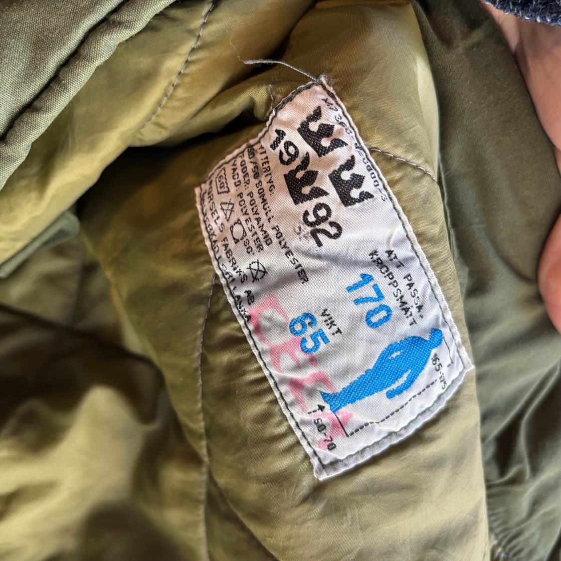 스웨덴 m90 콜드 웨더 파카 상품이미지8