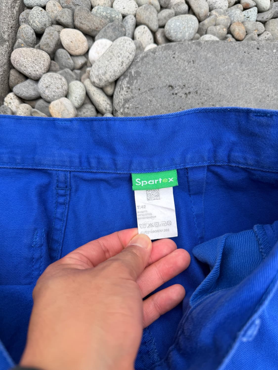 2000s FADED BLUE SPARTEX FRENCH 프렌치워크팬츠 상품이미지8