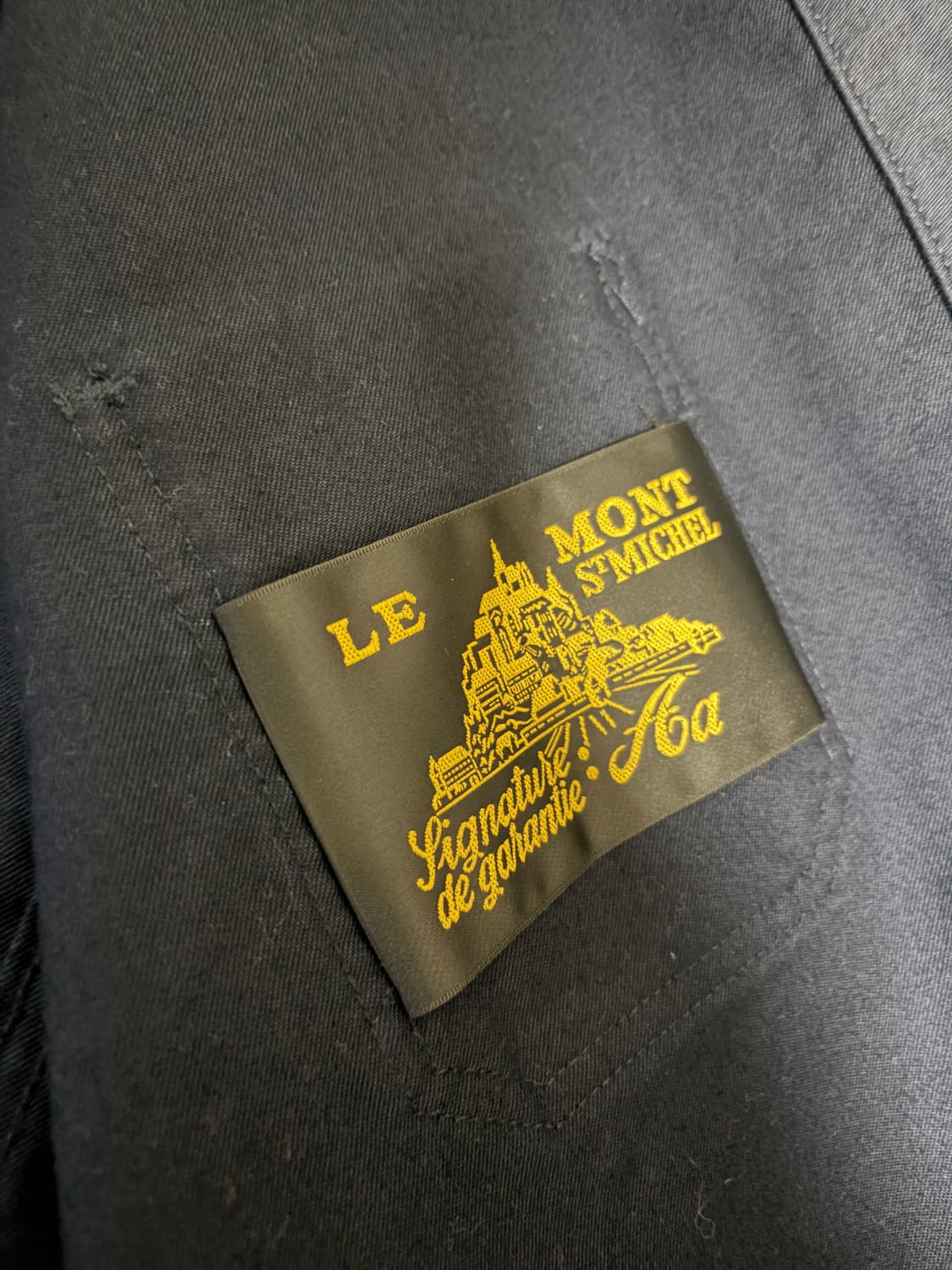 르몽생미셸 워크자켓 46 네이비 판매 상품이미지4