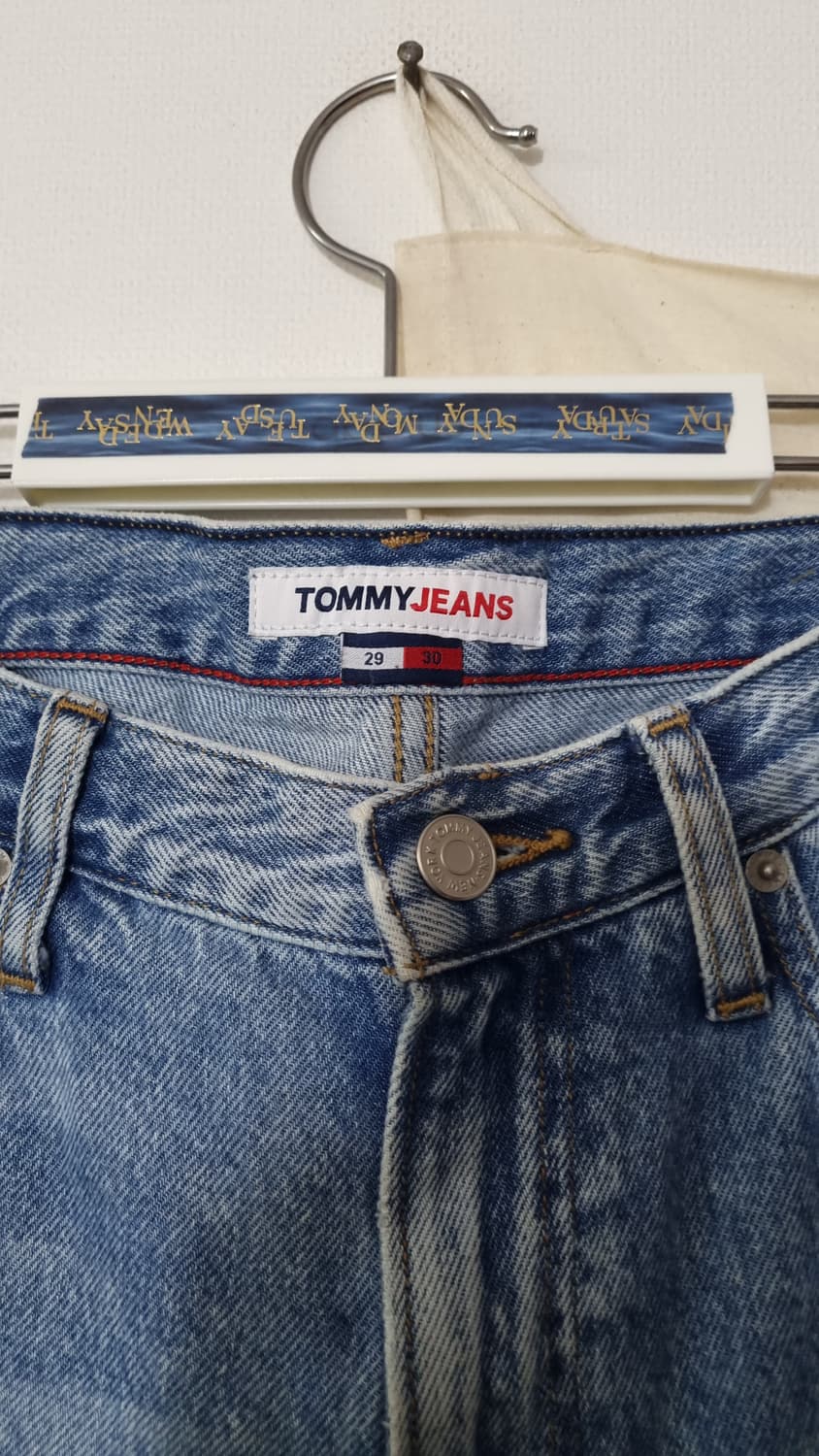 TOMMY JEANS 하이라이즈 세미부츠컷 데님 팬츠 상품이미지5