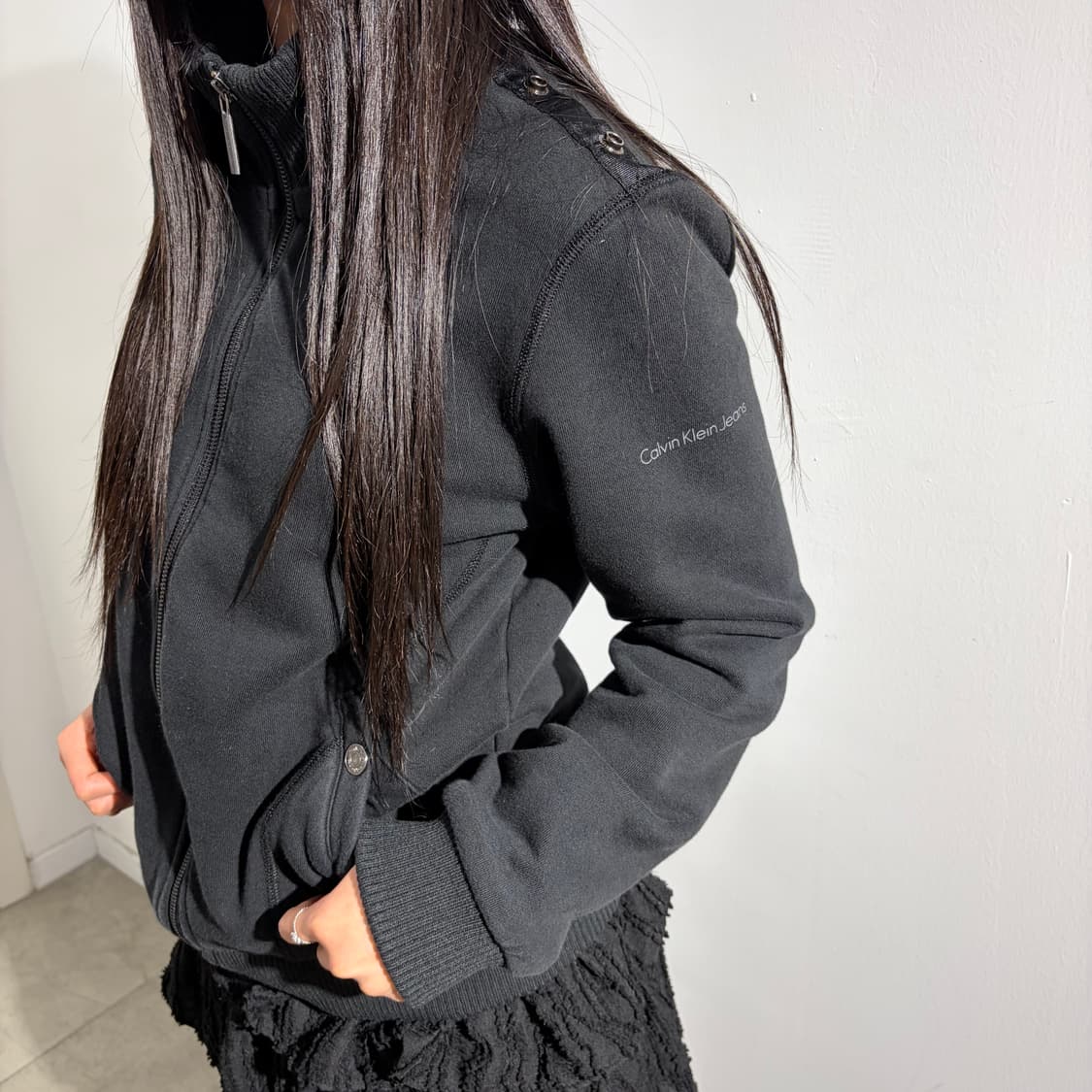 캘빈클라인 코튼 집업 자켓 상품이미지2