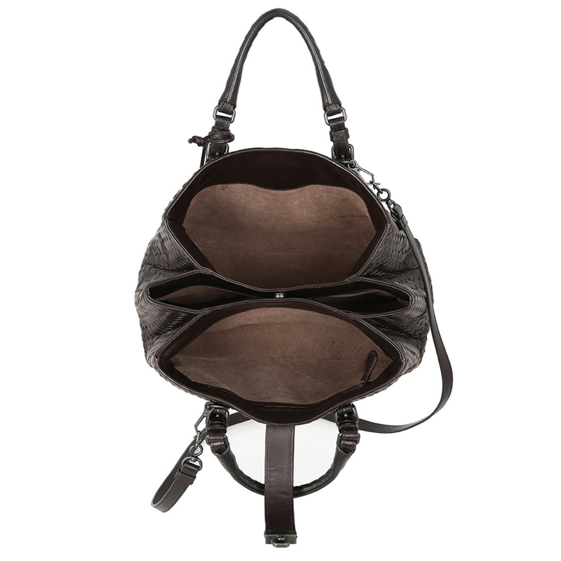 보테가베네타 인트레치아토 로마백 브라운 토트 숄더백 337303 상품이미지10