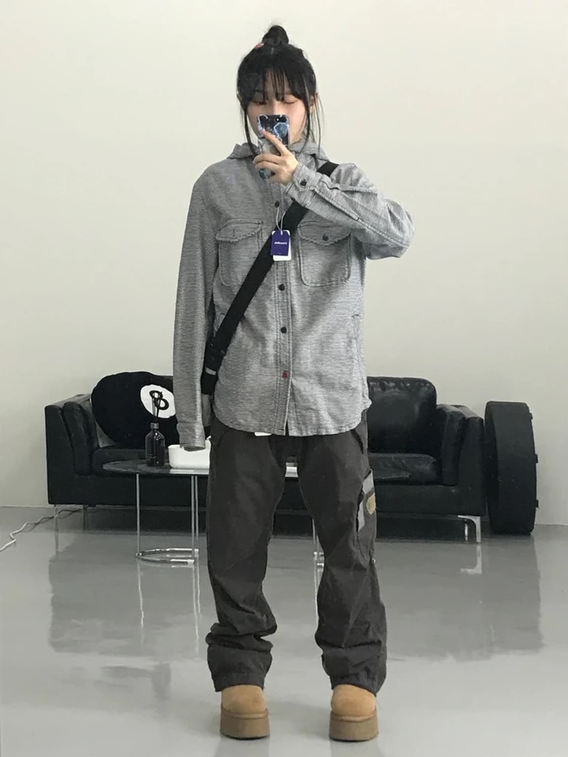 JPN 후드 셔츠 상품이미지1