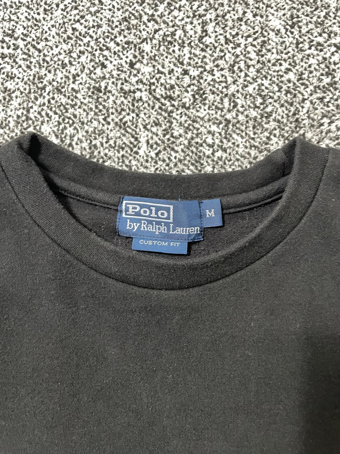 빈티지9. 폴로랄프로렌 블랙 롱슬리브 맨투맨 스웻셔츠 긴팔티셔츠 상품이미지3