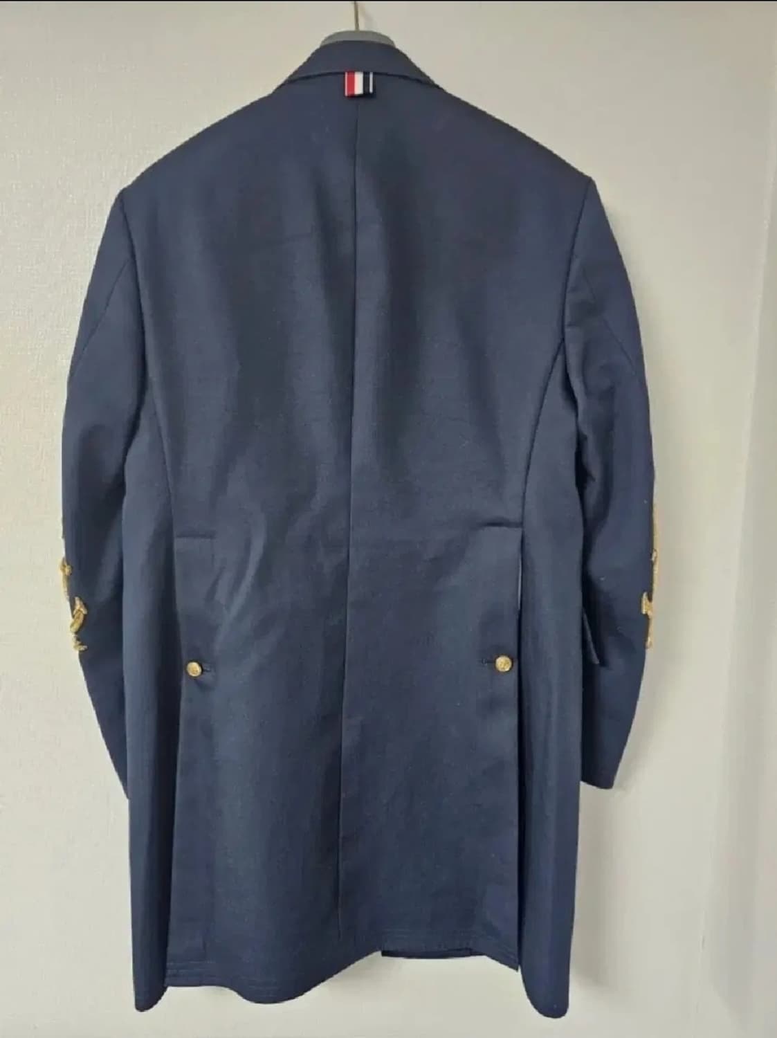 톰브라운 앵커자수 금장코트(1/간지끝판왕/매장정품) 상품이미지5