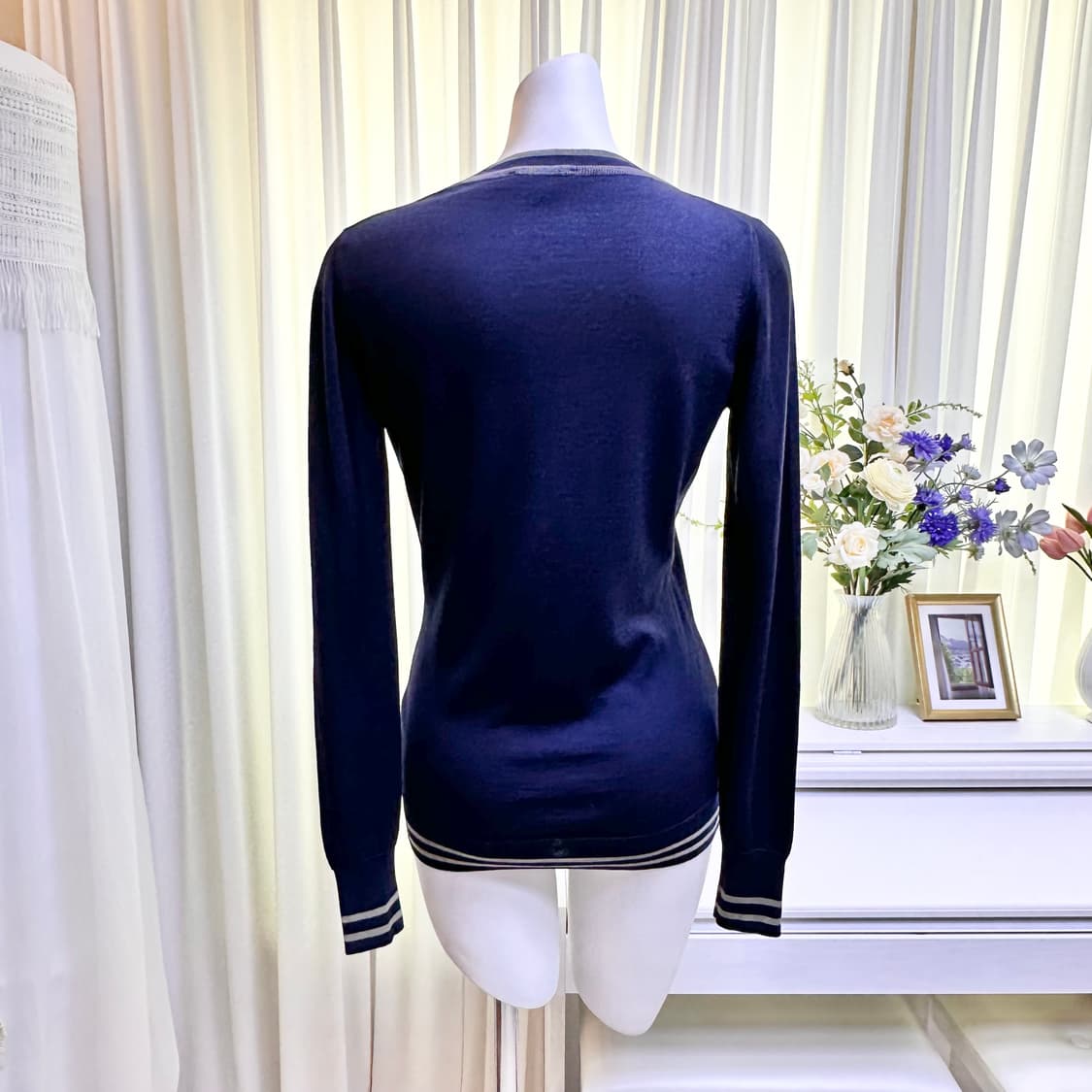 존스메들리 뉴질랜드 메리노울 브이넥니트 상품이미지2