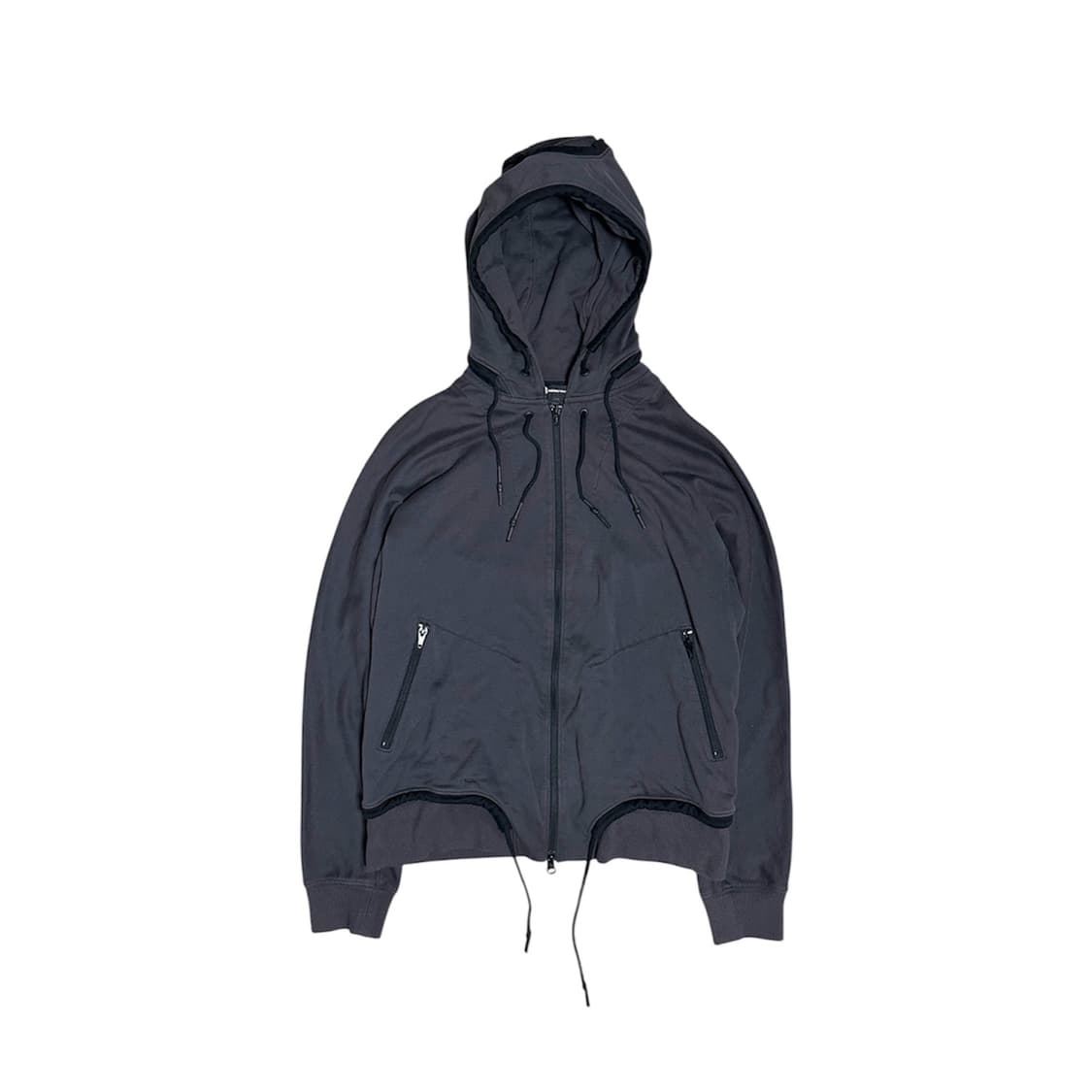 Yohji Yamamoto Y-3 String Zip Hoodie 상품이미지1