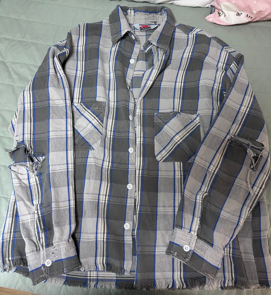 Saint Michael X Academy 플란넬 셔츠 상품이미지1