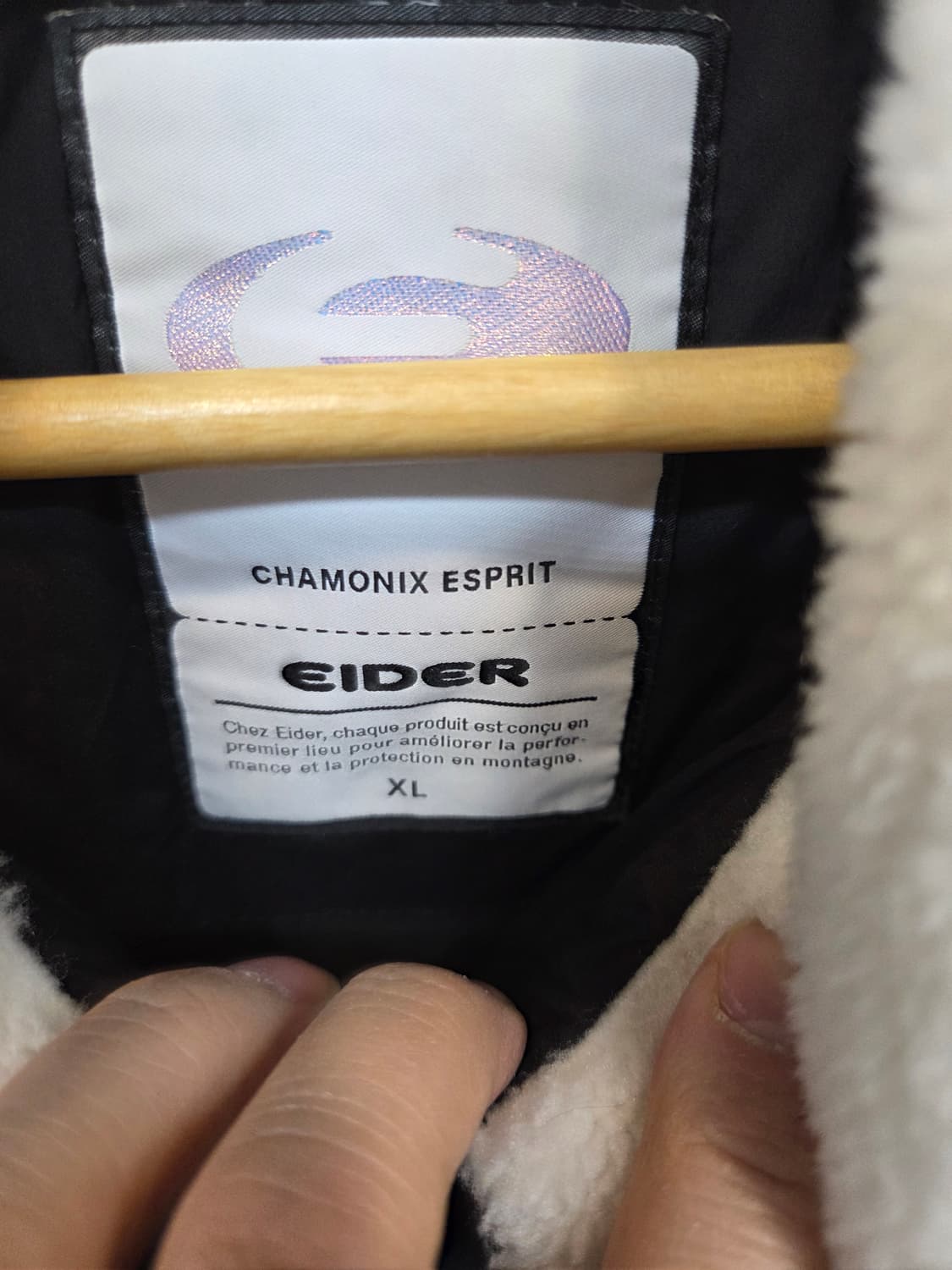 아이더 플라워 무스 다운 패딩자켓 xl 상품이미지3