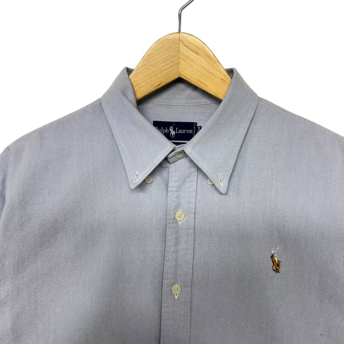 폴로랄프로렌 컬러포니 솔리드 소라 셔츠 상품이미지2