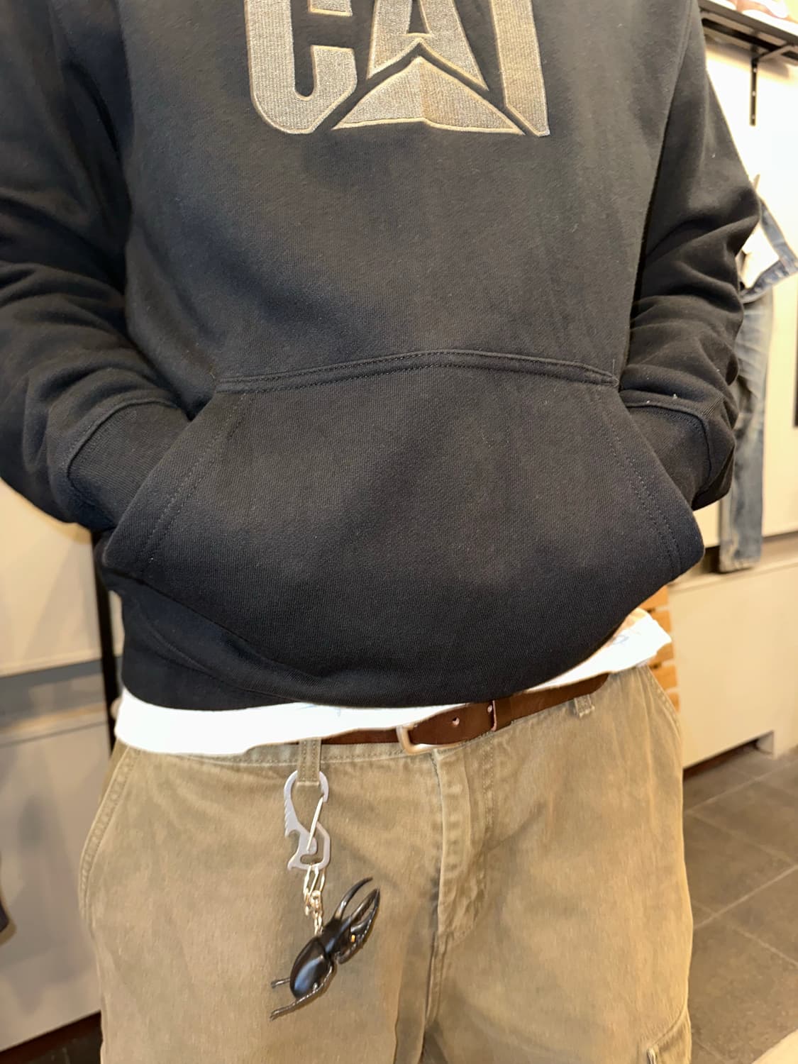 Caterpillar Cat logo Deadstock Hood 상품이미지6
